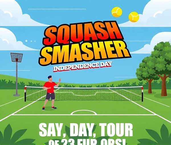 Squash Smasher Independence Day Event